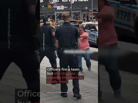 New York police kill knife-wielding woman in Times Square