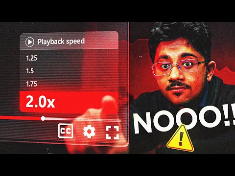 BRAINROT Is Real (Stop Watching Videos at 2X Speed) | Learn To Code | Vivek Gupta