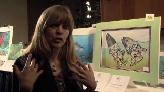 Conversation with April White - Salmon Conservation Stamp Competition Artist 