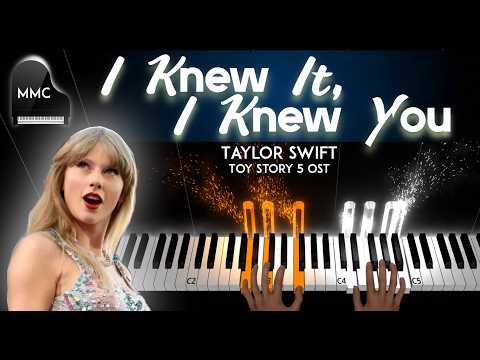 I Knew It, I Knew You by Taylor Swift - Toy Story 5 OST piano cover/tutorial + sheet music + lyrics