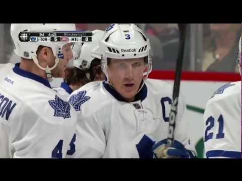 Dion Phaneuf's Goal - Leafs 6 vs Habs 0 - Feb 9th 2013 (HD)
