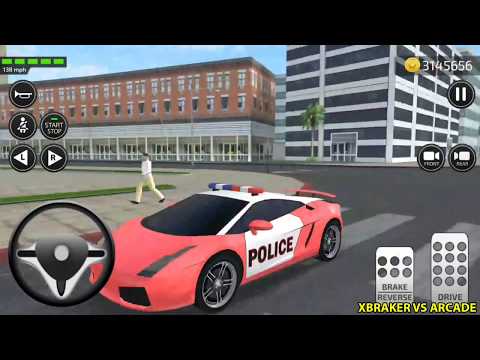 Car Driving Academy 2018 3D New Paint Police Car Unlocked Android Gameplay