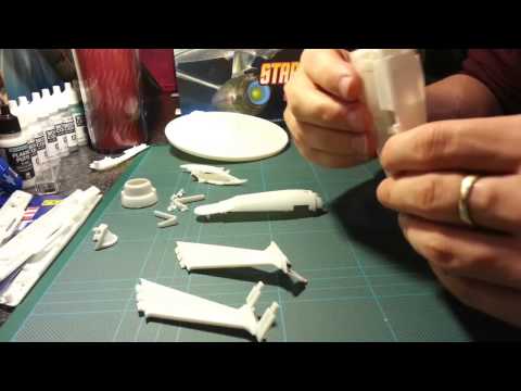 NCC 1701 Refit Construction Part 2 Assembly