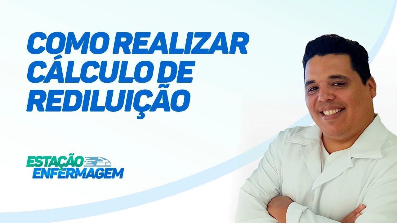 Como realizar cálculo com rediluição!
