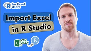 How to Import CSV & XLSX Files into R Studio & View the Data | R for Excel Users & Beginners