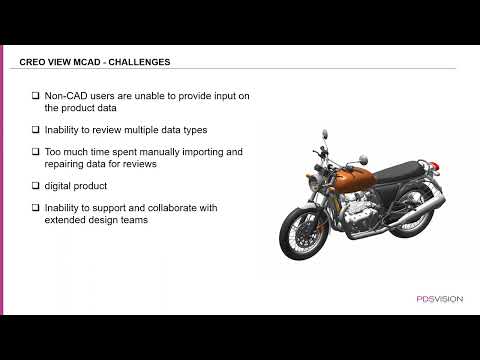 Creo View Functionality MCAD - Webinar Wednesday