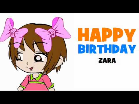 HAPPY BIRTHDAY ZARA!