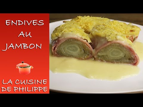 Endives au jambon