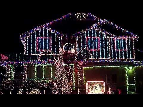Cadger  Family Christmas Light House in Meridian Idaho 2012