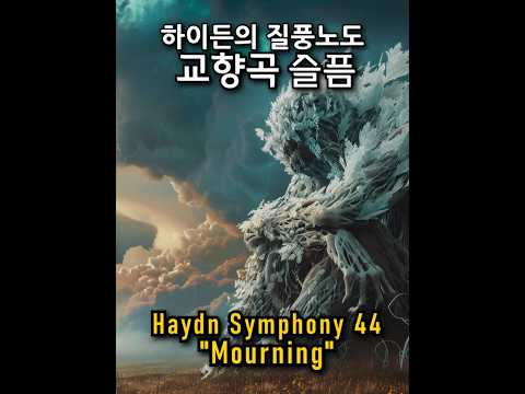 His Sturm und Drang, Haydn Symphony No.44 Mourning (1.Mov) / 하이든 교향곡 44번 슬픔  #fullscore