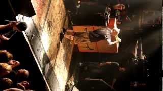 Phil downs a beer at First Avenue 1/28/13