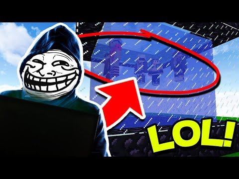 Doni Bobes - TROLL TRAPPING THE ENTIRE STAFF TEAM IN AQUARIUM! (Minecraft Trolling)