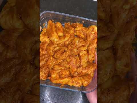 TASTIEST High Protein Chicken Shawarma! ONLY 390 CALS #recipe #foodie #weightloss #fitness #healthy