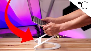 Video thumbnail for Review: Twelve South Curve Flex adjustable MacBook stand by Jeff Benjamin