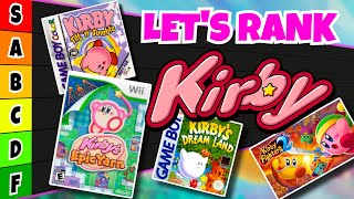 These Games SUCK! Let's Rank Every Kirby Game!