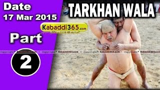 Tarkhan Wala (muktsar) Kabaddi Tournament 17 Mar 2015 Part 1 by Kabaddi365.com