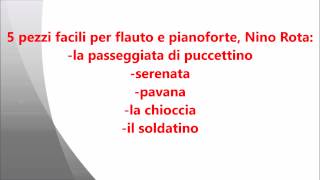 Nino Rota, 5 pezzi facili
