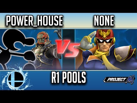POWER_HOUSE (Ganondorf, G&W) vs n0ne (C. Falcon) - Smash 'n' Splash 3 PM R1 Pools