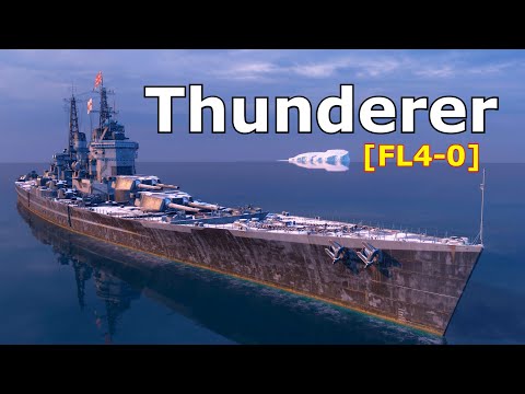 World of WarShips Thunderer - 3 Kills 350K Damage