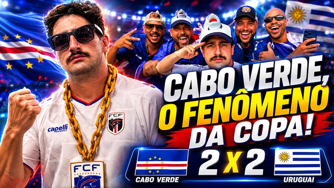 CABO VERDE: A SENSAÇÃO DA COPA DO MUNDO! | Vlog do Braune