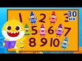 Counting Up To 20 Number Shape Songs Baby Shark Classroom Learning For Kids