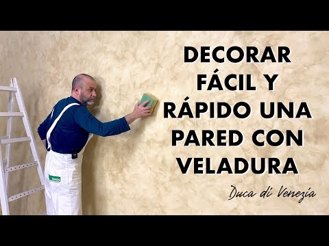 COMO DECORAR FÁCIL Y RÁPIDO PAREDES CON VELADURA, duca di Venezia de OIKOS