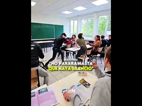 Esta maestra llegó al LÍMITE