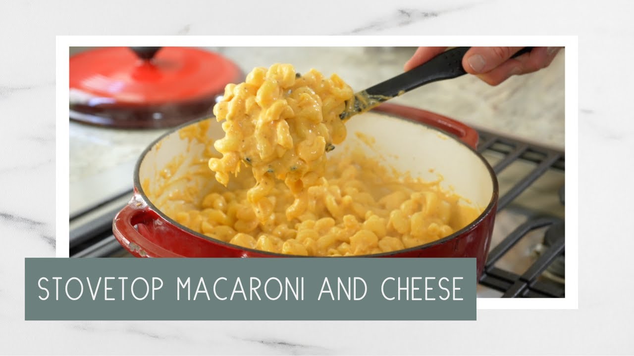 Stovetop Macaroni and Cheese