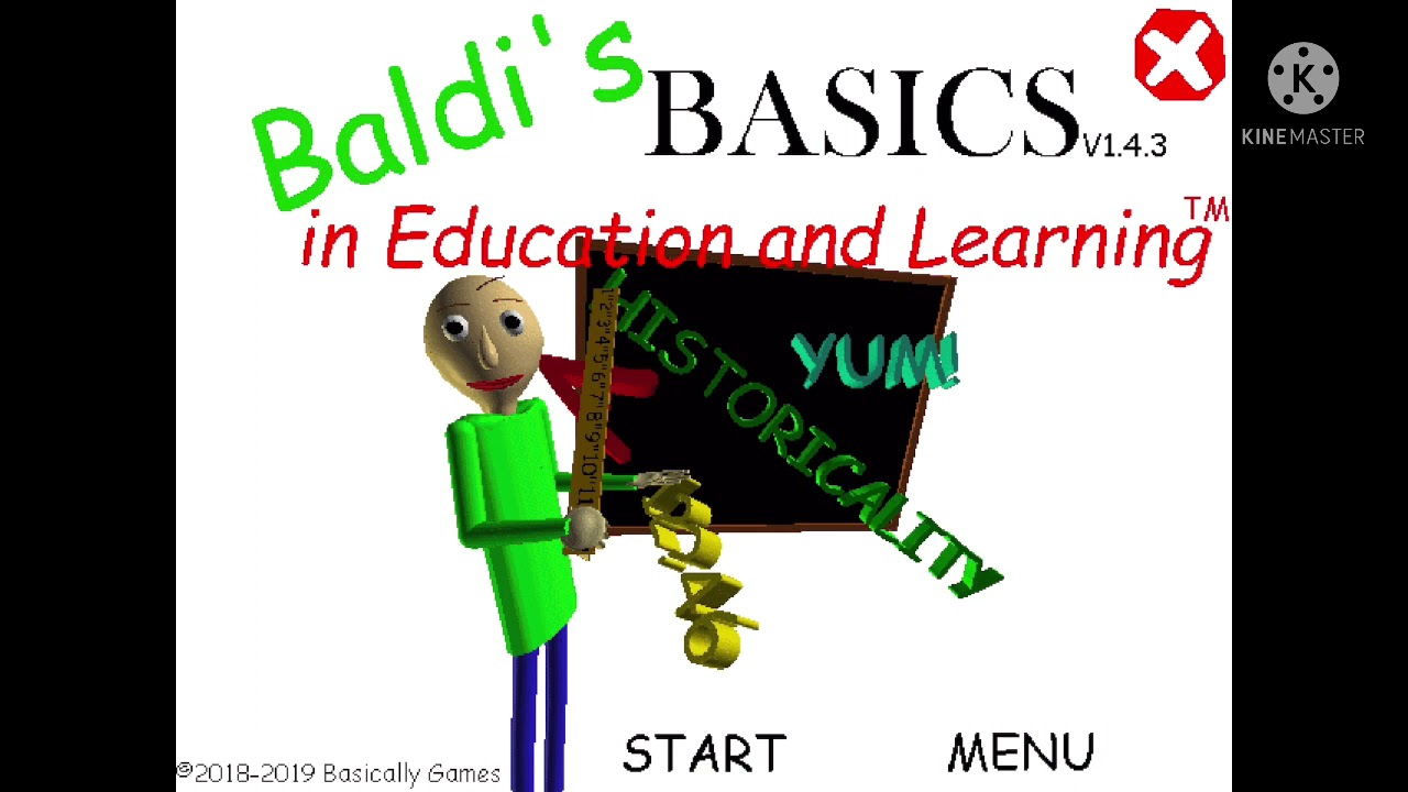 Baldi’s basics opening effects