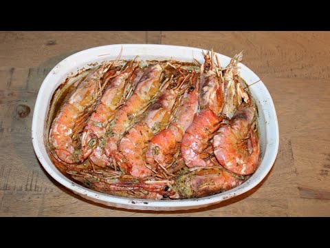 Recette Crevettes Royales au four