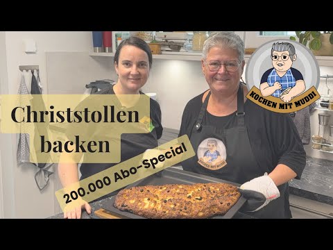 Special 200.000 Abos - Christstollen backen