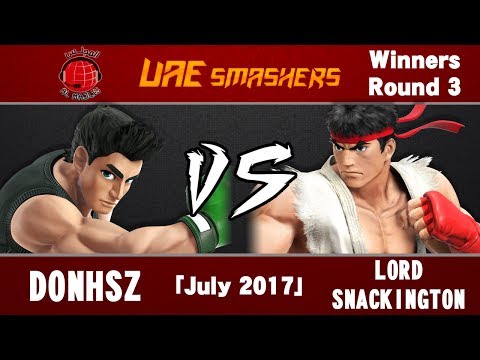 SSB4 Jul 2017: Don.HSZ (Little Mac) vs Lord Snackington (Ryu) - WR3