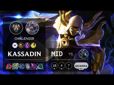 Kassadin Mid vs Ekko - KR Challenger Patch 10.19
