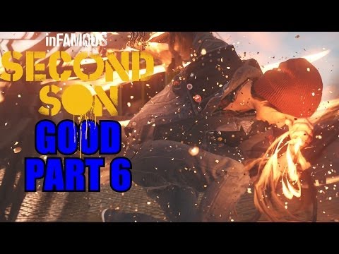 Infamous: Second Son Gameplay Walkthrough Part 6 PS4 Good Karma Review Playthrough