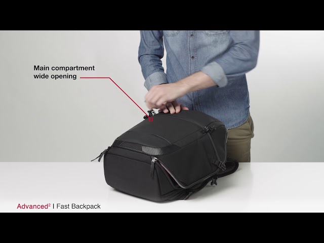 محلي Manfrotto Advanced² Hybrid Photo Backpack (Black)