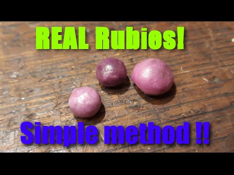 How to make real rubies at home!