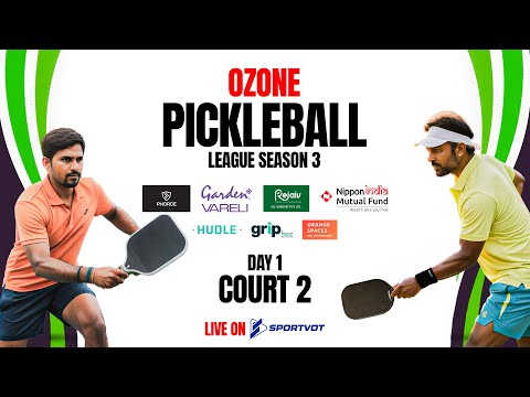 DAY 1 AFTERNOON SESSION | MULTIPURPOSE COURT | OZONE PICKLEBALL LEAGUE SEASON 3