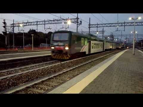 E464 194+8 piano ribassato Trenord - Monza - 18/09/2020