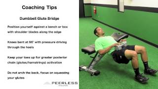 267. Dumbbell Glute Bridge