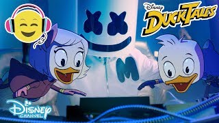 DuckTales | Fly byder på Marshmello musikvideo 🎶- Disney Channel Danmark