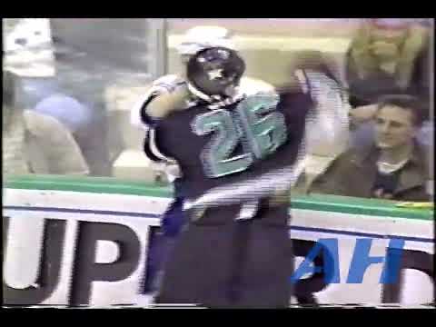 NHL Mar. 31, 1992 Minnesota North Stars v Buffalo Sabres (R) David Shaw v Brad May