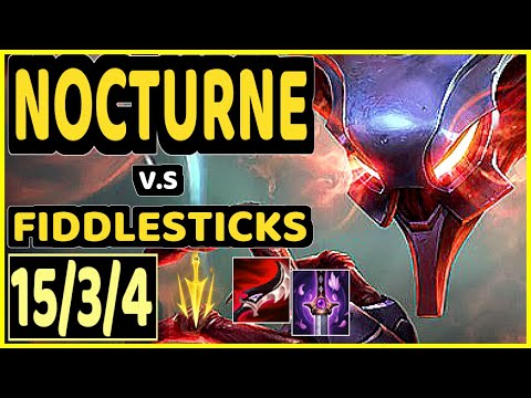 ZUAO (NOCTURNE) vs FIDDLESTICKS - 15/3/4 KDA JUNGLE CHALLENGER GAMEPLAY - BR