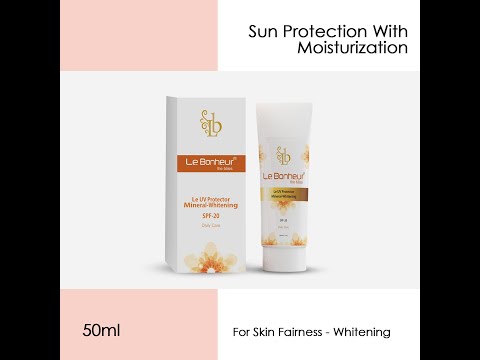 Natural le seaweed gel sunscreen spf 25, packaging size: 50g...