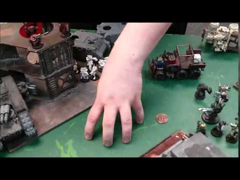 Warhammer 40k Battle Report Sisters of Battle Vs Orks