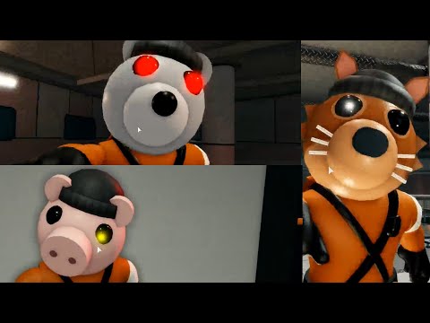 PIGGY BOOK 2 CHAPTER 8 ALL INFECTED JUMPSCARES!