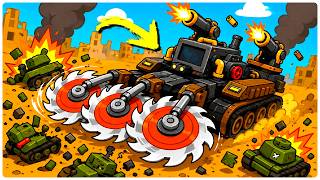 CRIEI UM TANK MORTAL COM SERRAS GIGANTES | Vehicle No. 4
