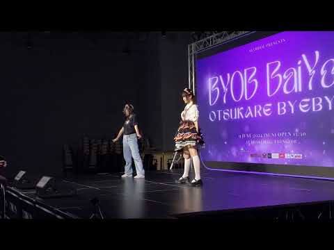 [Fancam] BaiYok Sumomo Ft. Numping - Sprinter @ BYOB BaiYok Otsukare Byebye