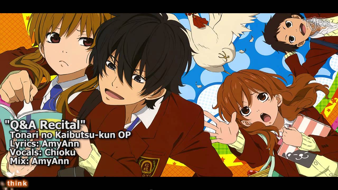[TYER] Tonari no Kaibutsu-kun OP - Q&A Recital! (English Cover) (feat. Chioku)