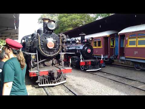 Maria Fumaça Estação Anhumas Campinas-SP 22/07/2018