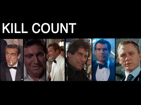 歷代007 殺人數完全統計！